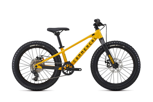 Bicicleta copii COMMENCAL Ramones 20″ Revoshift OHLINS YELLOW galben negru