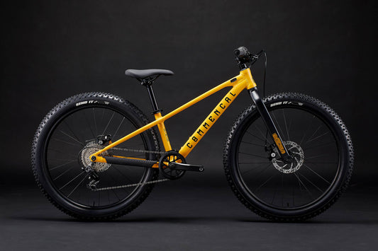 Bicicleta copii COMMENCAL Ramones 24″ Trigger Shifter OHLINS YELLOW galben