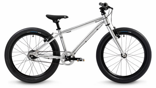 Bicicleta copii EARLY RIDER Belter 20" Brushed Aluminium argintiu aluminiu lateral