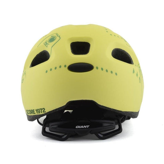 Cască ciclism copii GIANT Holler Matte 46-51 cm galben spate