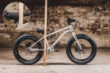 Bicicleta copii EARLY RIDER Seeker X16 aluminiu dimensiuni