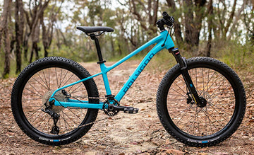 bicicleta copii Polygon xtrada 24 hardtail blue padure