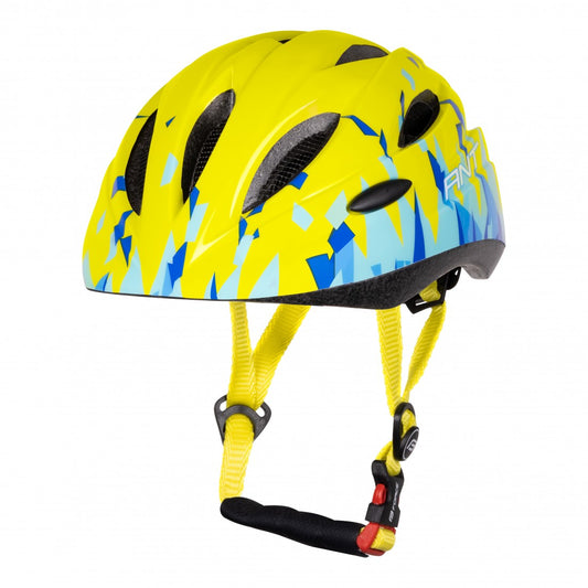 Casca ciclism copii FORCE Ant Junior galben albastru