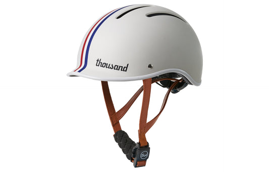 Cască copii THOUSAND Jr. Kids Speedway Creme  (49 - 53 cm)