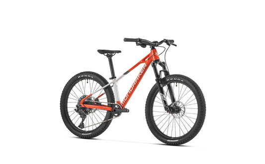Bicicleta copii MONDRAKER Trick 24" Flame Red rosu alb fata