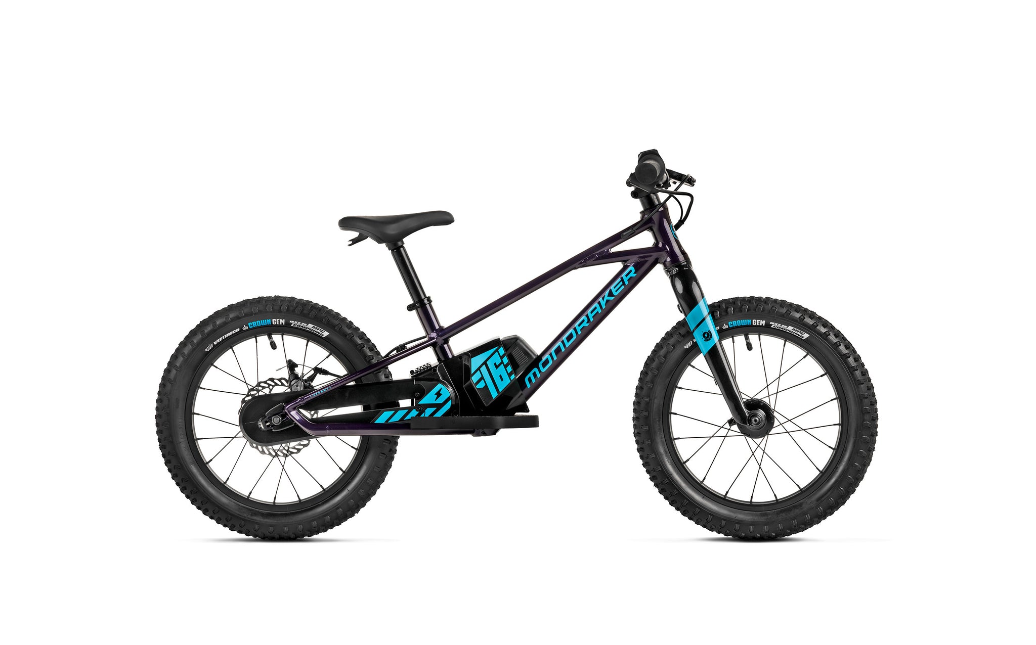 Bicicleta electrica copii MONDRAKER Grommy 16" Deep Purple - Light Blue