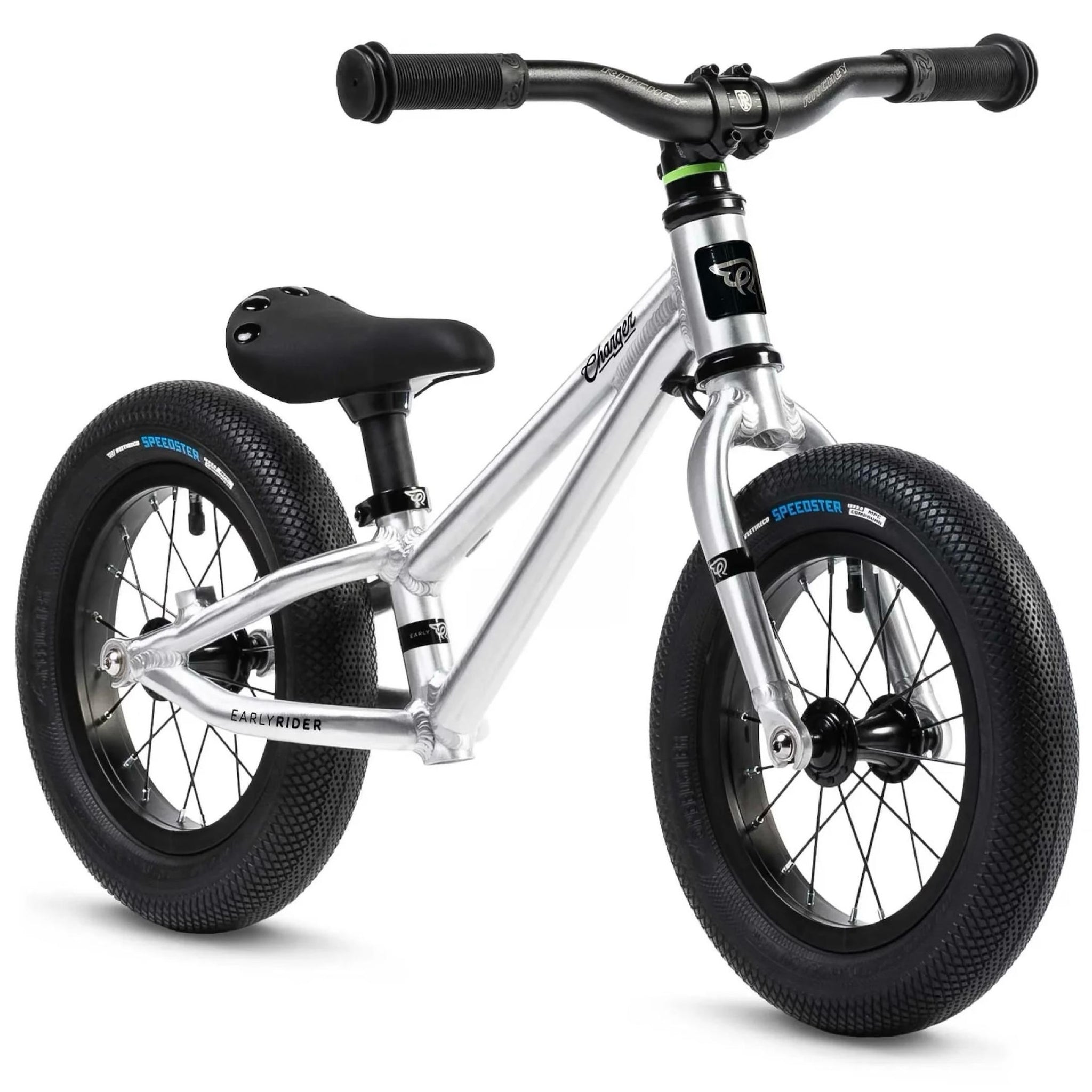Bicicleta balans copii EARLY RIDER Charger 12" Brushed Aluminium argintiu aluminiu
