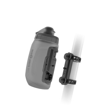 Bidon apa FIDLOCK Twist Bottle 450 Smoke + suport universal bicicleta